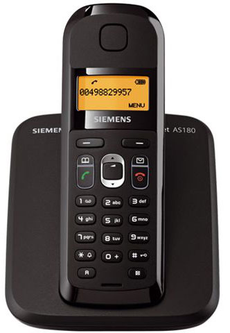 Bežični fiksni telefon Siemens Gigaset AS180 - ECO DECT - dodatni pogled