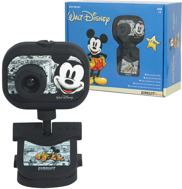 Mickey Mouse Web Kamera 1.3 MPix - dodatni pogled