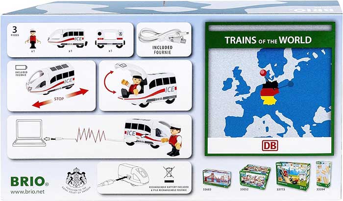 BRIO Igračka Voz ICE sa USB kablom za punjenje 36088 - dodatni pogled