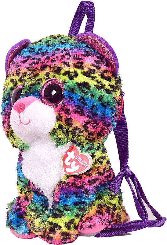 TY Beanie Boos Ranac za vrtić Leopard Dotty 95004 - dodatni pogled