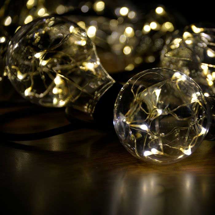 Nadogradivi Dekorativni Niz LED Sijalica 10 LED KDK 402 - dodatni pogled