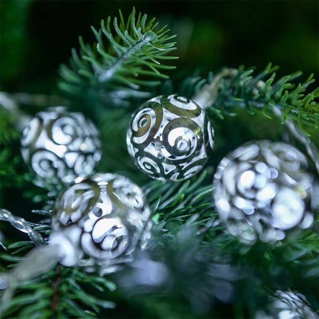 Dekorativne novogodišnje lampice 10 LED KDE 109 - dodatni pogled