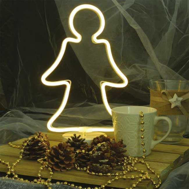 Svetleća LED dekoracija na baterije Anđeo KDA 102 - dodatni pogled