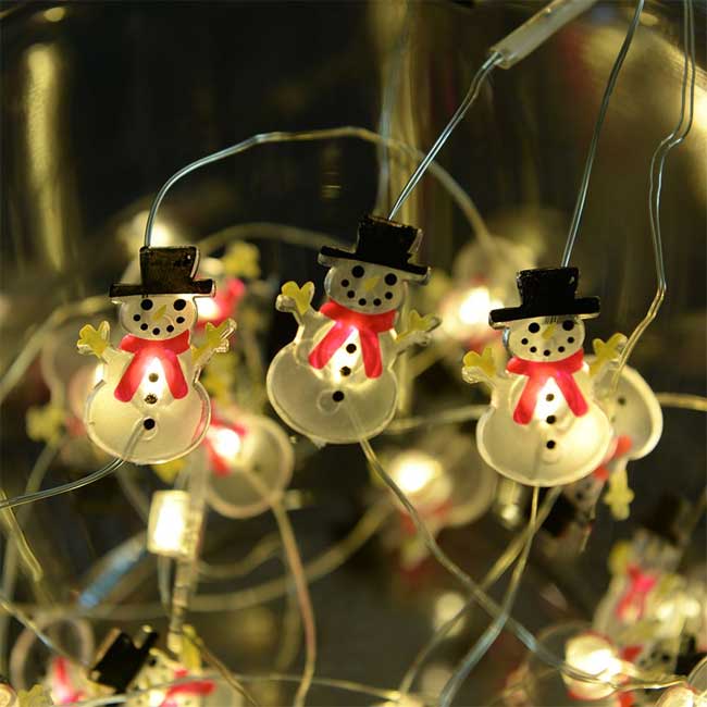 Novogodišnje lampice Sneško Belić 20 LED KDE 322 - dodatni pogled