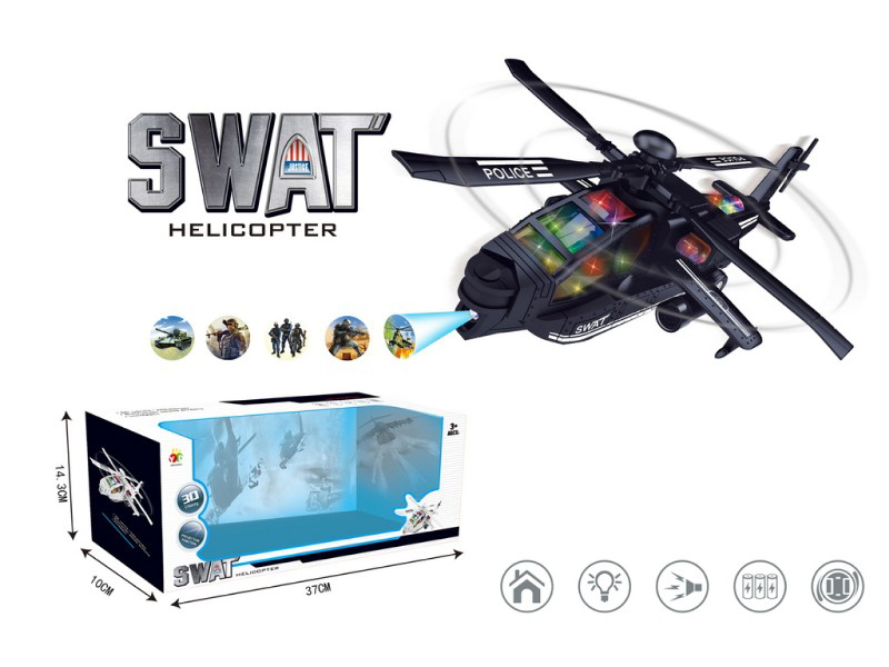 Igračka HELIKOPTER miks Policijski helikopter POLICIJA  861030 - dodatni pogled