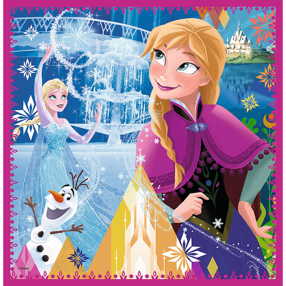 Trefl puzzle 3u1 Frozen 34832 - dodatni pogled