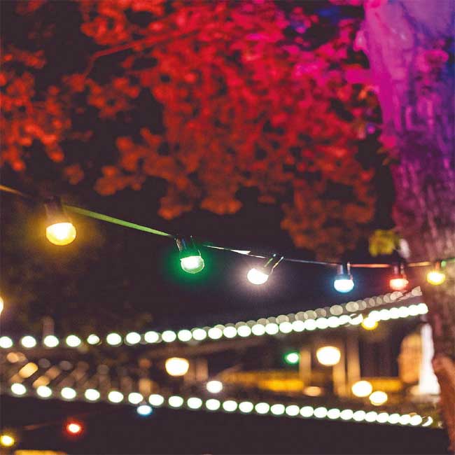 Lampice Taverna 10 LED Nadogradive KDK 305 - dodatni pogled