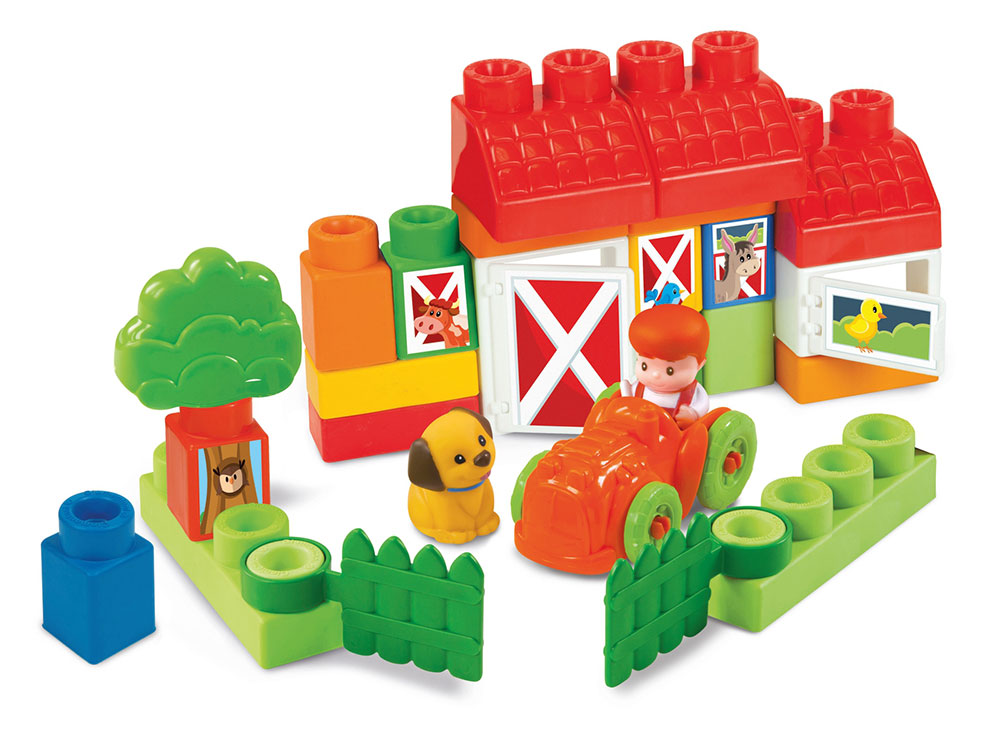 Clementoni Clemmy Gumene kocke Farma 17177 - dodatni pogled