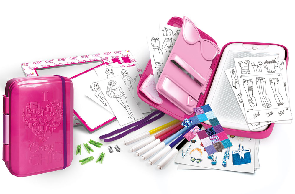 Crazy Chic Kreativni set Modni dizajner Clementoni 15138 - dodatni pogled