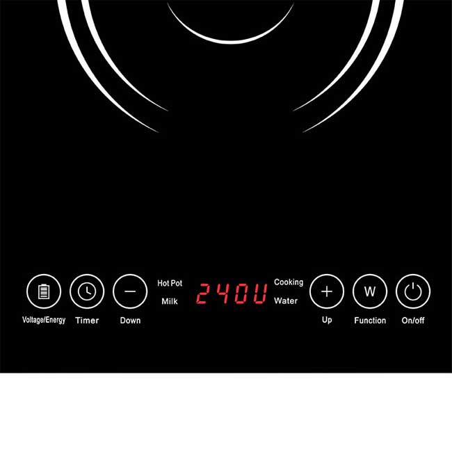 Indukcioni rešo Aurora AU4477 2kW - dodatni pogled