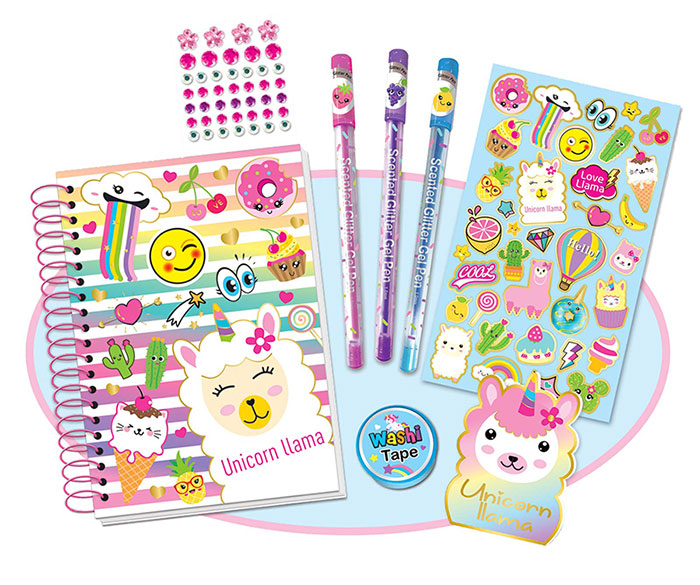 Poklon set DNEVNIK Lama-jednorog T414 3831000394144 - dodatni pogled