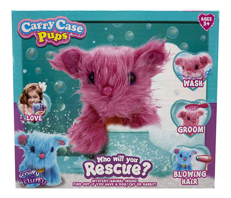 Plišana igračka za decu KUCA u prenosivoj kutiji D00002045 + četka za ulepšavanje 3831000320457 - dodatni pogled