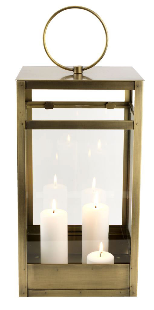 Fenjer Metal - Staklo 20 x 20 x 47 cm - dodatni pogled