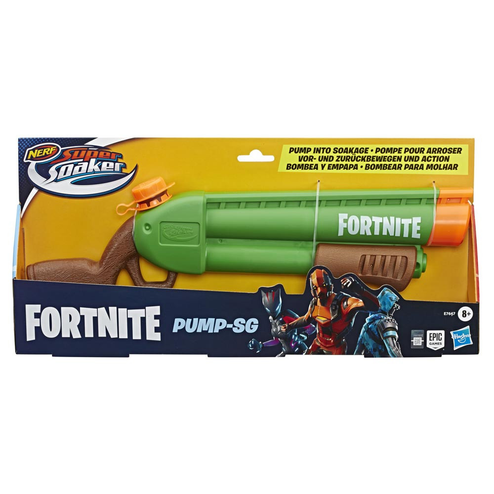 NERF Puška na vodu Super Soaker FORTNITE Pump-SG E7647 - dodatni pogled