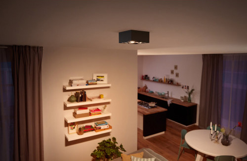 Philips BOX LED spot svetiljka crna 4x4.5W - dodatni pogled