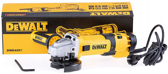 DeWalt ugaona brusilica DWE4257 - dodatni pogled