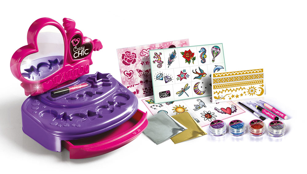 CLEMENTONI Crazy Chic Set za tetovaže TATOO CL15316 - dodatni pogled