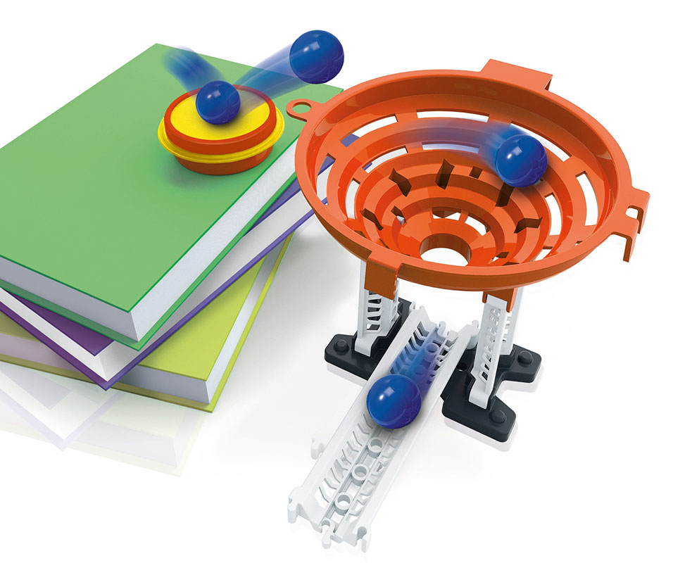 CLEMENTONI Science and Play ACTION AND REACTION Dodaci TRAMPOLINA set CL19116 - dodatni pogled