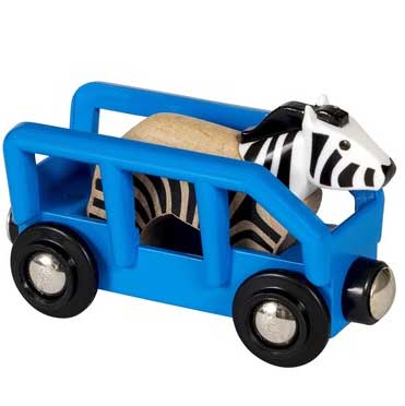 Brio Vagon koji prevozi zebru BR33967 - dodatni pogled