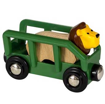 Brio Vagon koji prevozi lava BR33966 - dodatni pogled