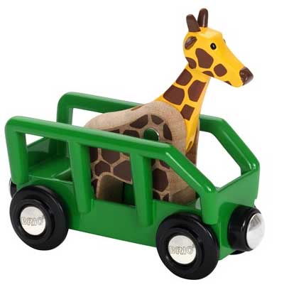 Brio Vagon koji prevozi žirafu BR33724 - dodatni pogled