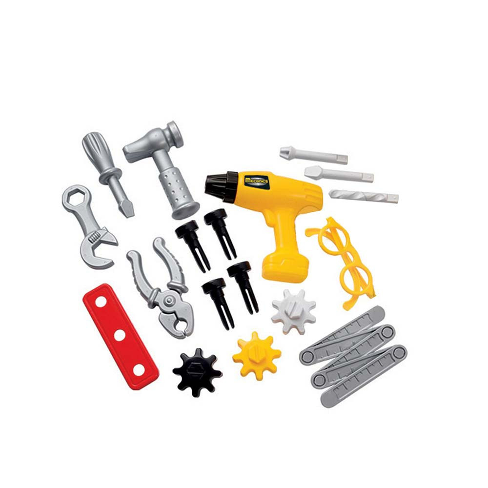 ECOIFFIER Mecanics - 4 u 1 Radionica sa alatom 22 dela Role-play SM002379 - dodatni pogled