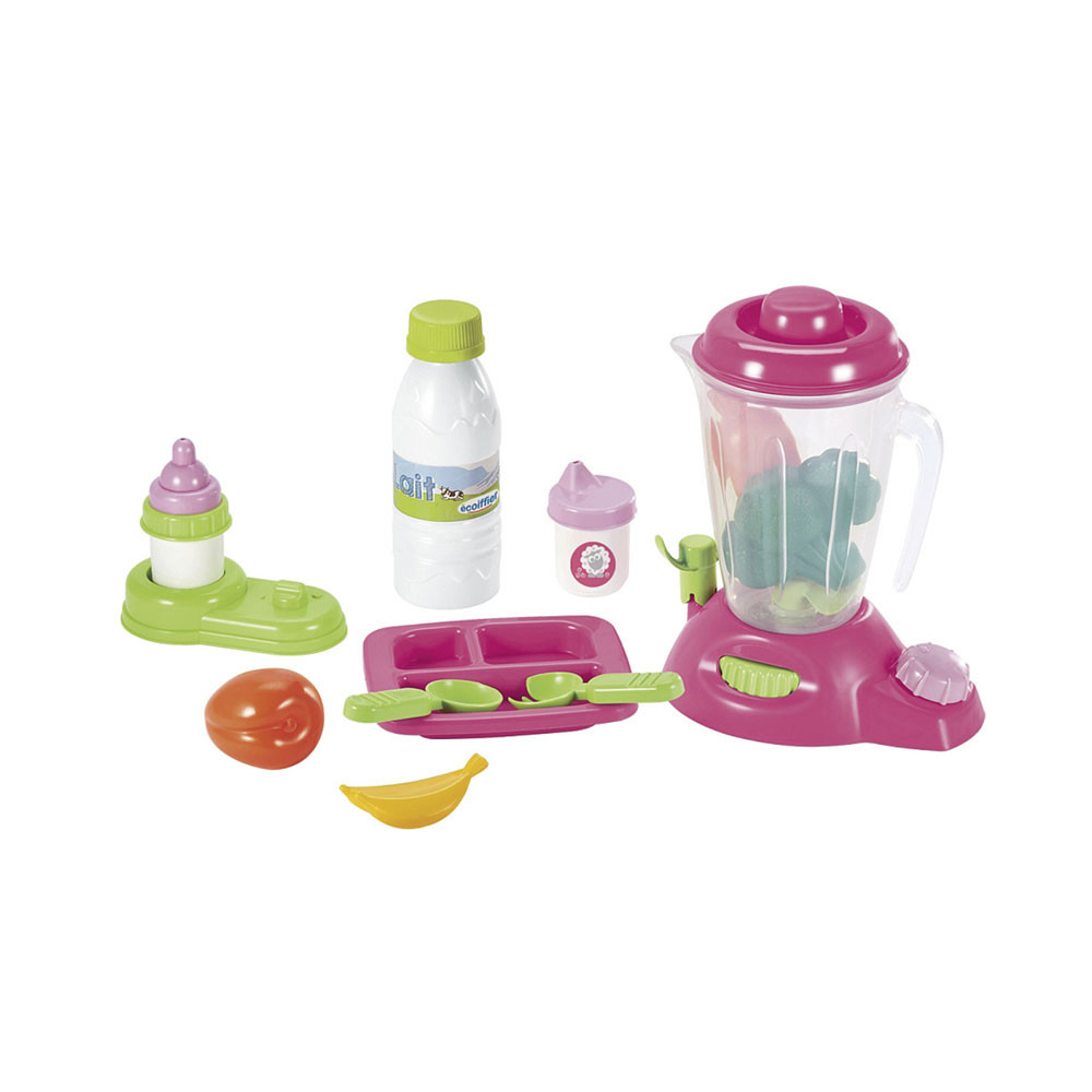 ECOIFFIER Nursery - Set za hranjenje bebe lutke 12 delova Role-play SM002877 - dodatni pogled