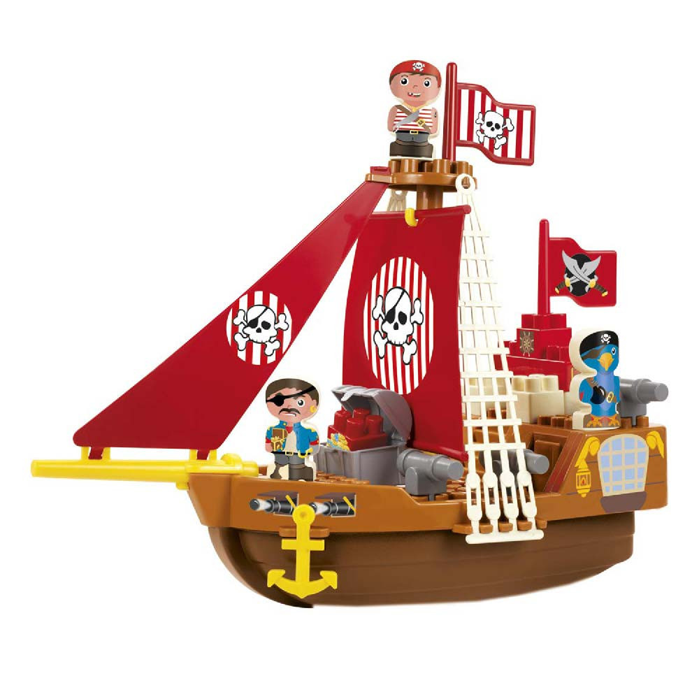 ECOIFFIER Abrick - Gusarski brod PIRATI Gusari SM003023 - dodatni pogled