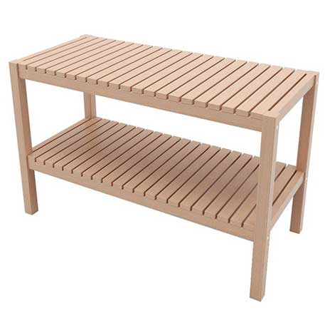 Višenamenska polica sa dve etaže bienWood BIE7017 - dodatni pogled