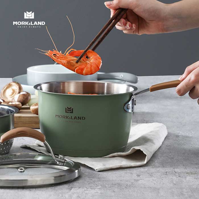 Mork-Land Šerpa sa poklopcem HL-MP08-G 16cm - dodatni pogled