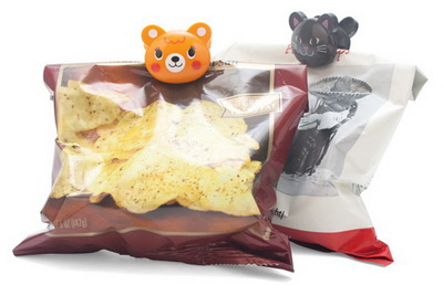 Kikkerland Set od 6 zatvarača za kese Medvedići BC05-A - dodatni pogled