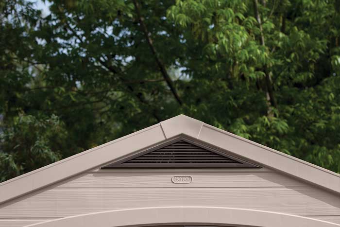 Pomoćna baštenska montažna kućica - Šupa Keter Factor bež 230453 - dodatni pogled