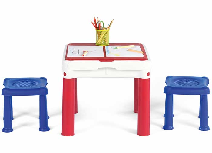 Dečiji sto za igru i crtanje sa dve stolice Curver CU 227497 - dodatni pogled