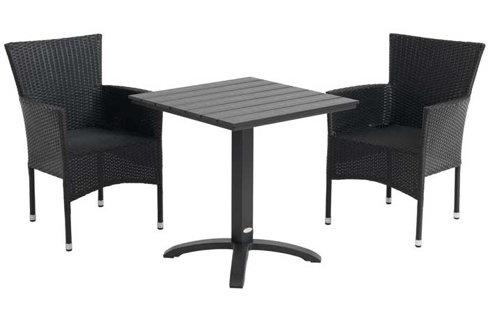 Baštenska garnitura Hort Black - dodatni pogled