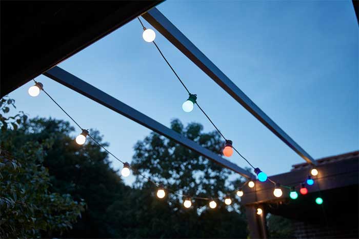 LED lampice za spoljašnji prostor 11m 20 LED - dodatni pogled