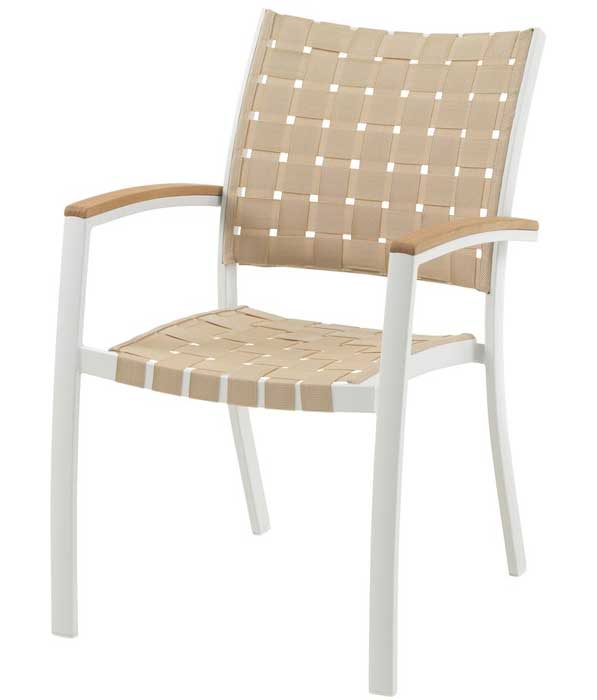 Baštenska stolica Yrdwall White - dodatni pogled