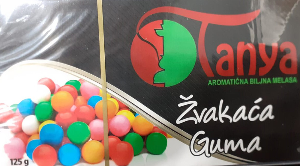 Tanya aroma za nargilu 125g Boubble gum - dodatni pogled