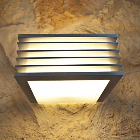 Shades spoljašnja zidna svetiljka siva 1x15W  - dodatni pogled