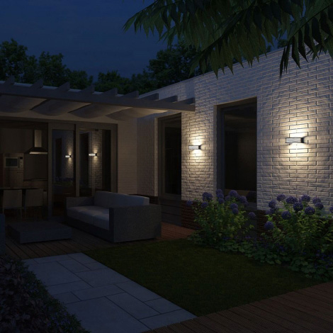 Shades spoljašnja zidna svetiljka antracit 1x15W - dodatni pogled