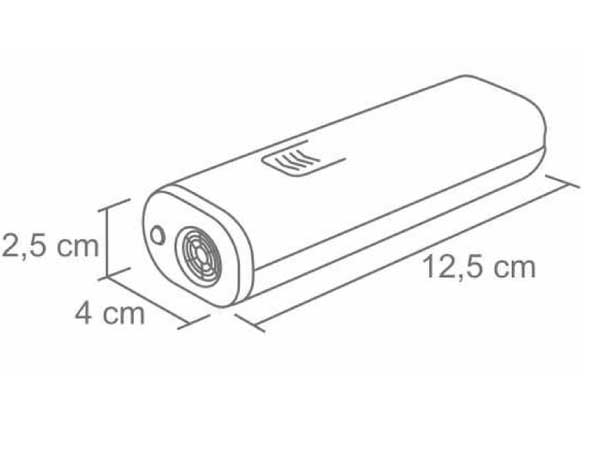 Prenosni džepni rasterivač pasa DOG01 - dodatni pogled