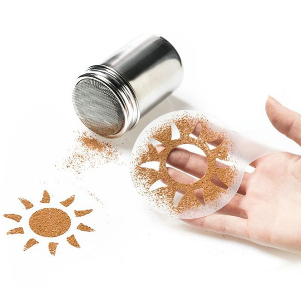 Set šablona za dekorisanje napitaka - dodatni pogled