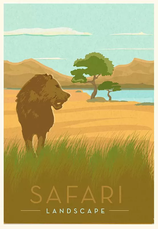 Ravensburger Puzzle moment slagalica za odrasle 99 delova - Safari 16540