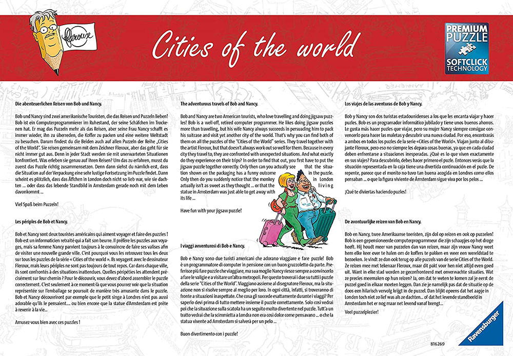 Ravensburger Puzzle 1000 - Strip Njujork 19732 - dodatni pogled