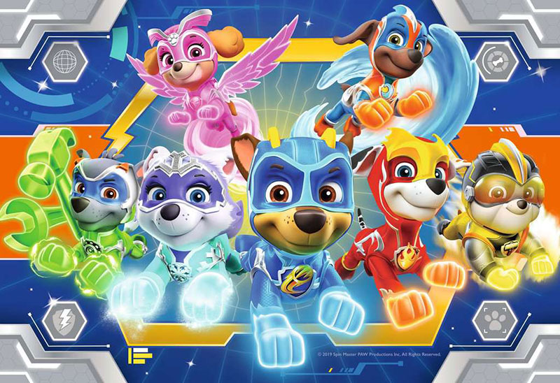 Ravensburger Puzzle 35 delova - Paw Patrol Mighty Pups 05051 - dodatni pogled