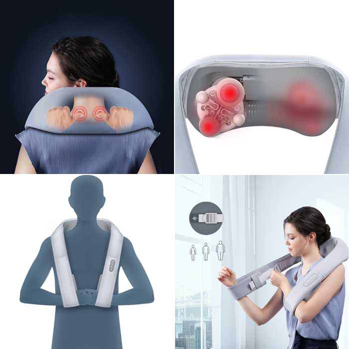 Šijacu masažer Naipo oCuddle C1 - dodatni pogled