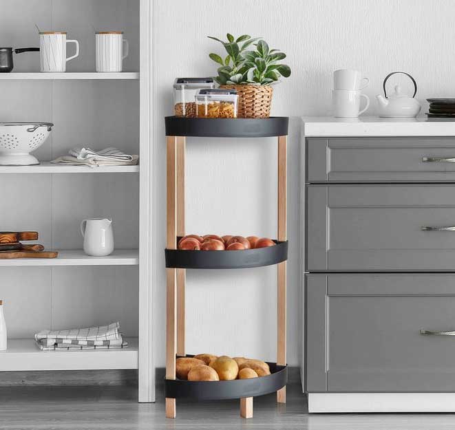 Ugaona polica bienWood BIE-7208 - dodatni pogled