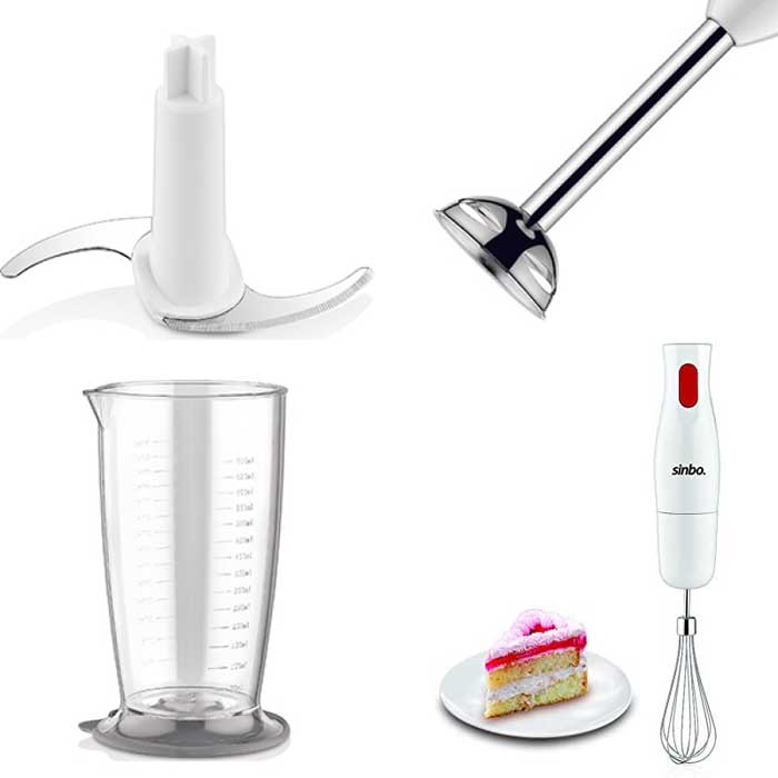 Štapni mikser sa mutilicom i seckalicom Sinbo SHB-3147 - dodatni pogled