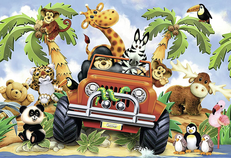 Ravensburger Velike podne puzzle 24 dela Safari 05401 - dodatni pogled