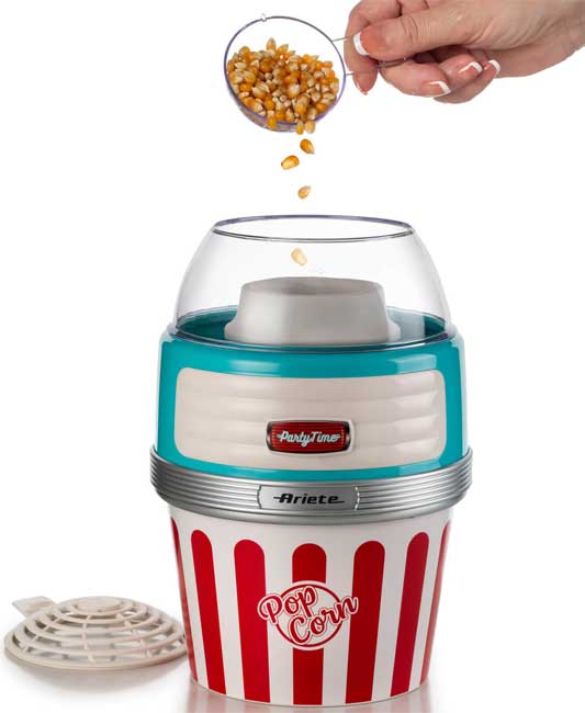 Aparat za kokice Ariete Party Time 2957 Azzurro - dodatni pogled