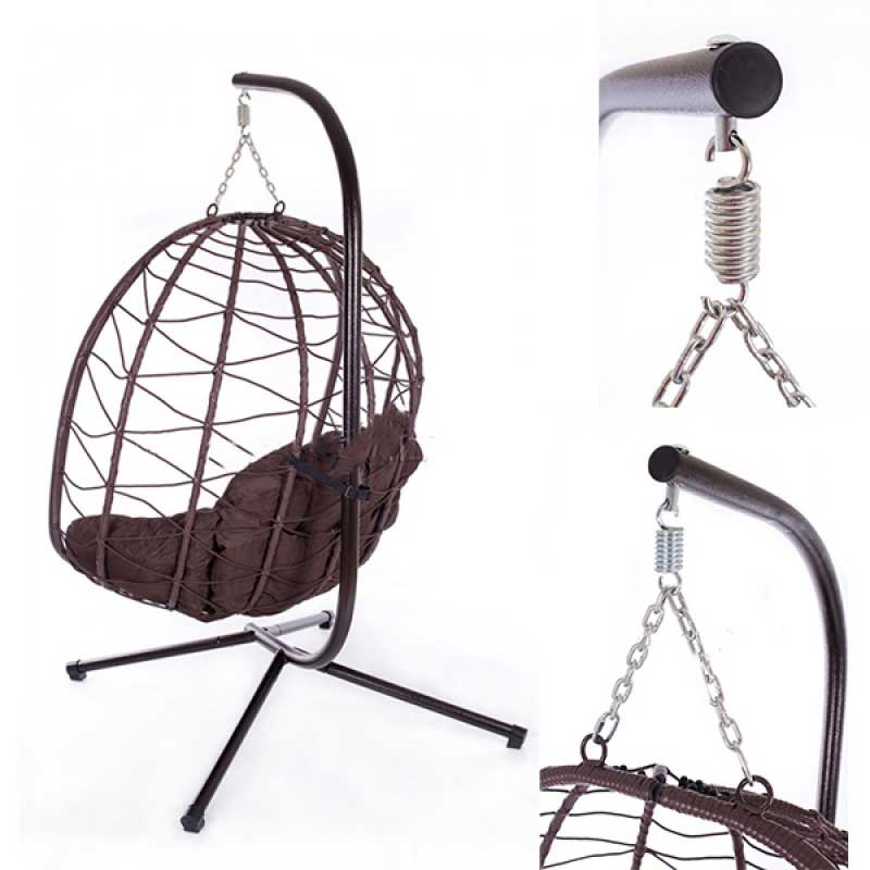 Viseća Ljuljaška Za Dve Osobe Jaje Gjer Dvosed - dodatni pogled